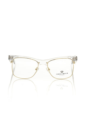 Frankie Morello Gold Metallic Fiber Men Frame