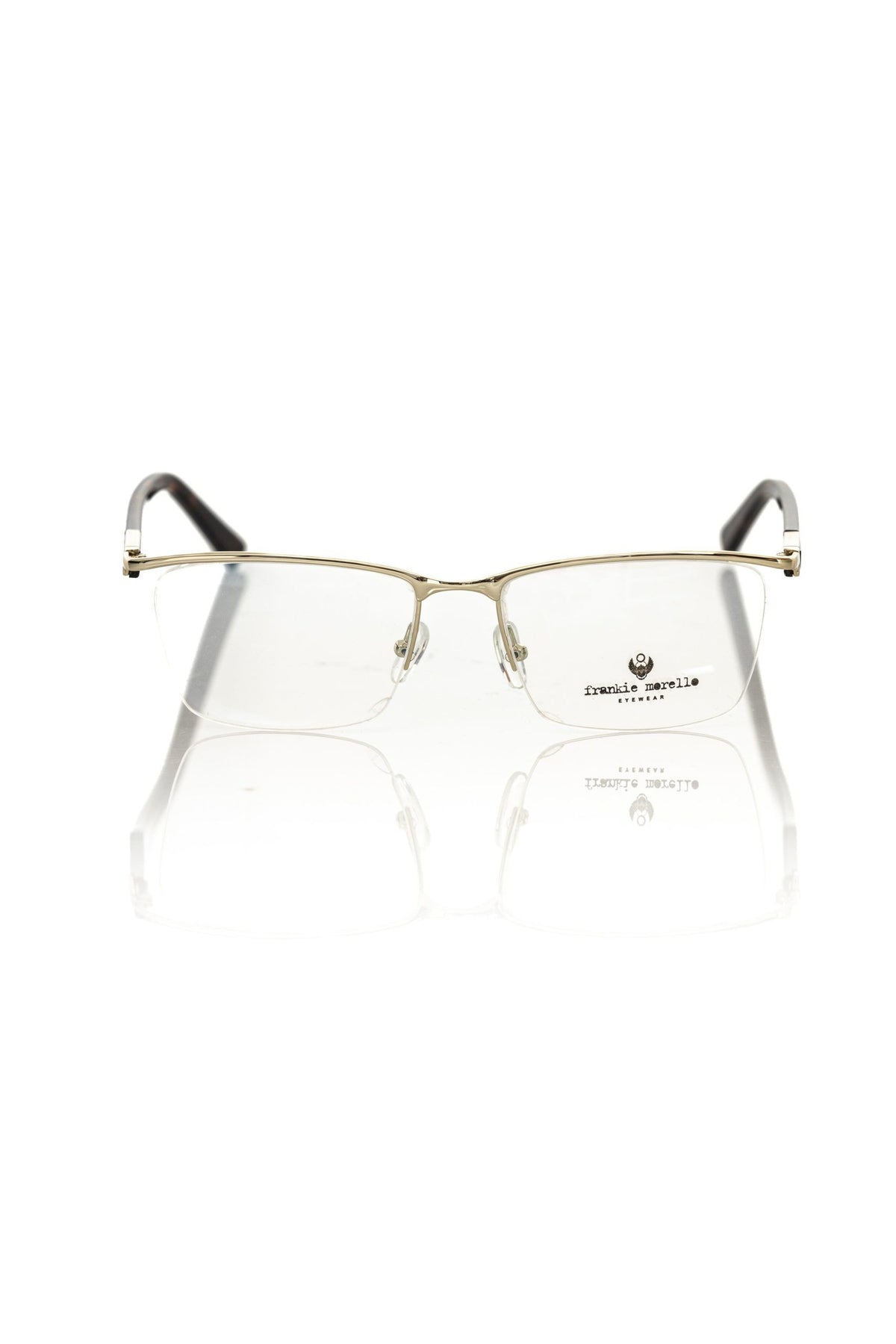 Frankie Morello Gold Metallic Mens Frame