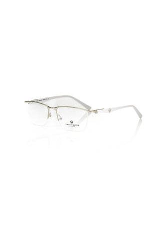 Frankie Morello Silver Metallic Men Frame
