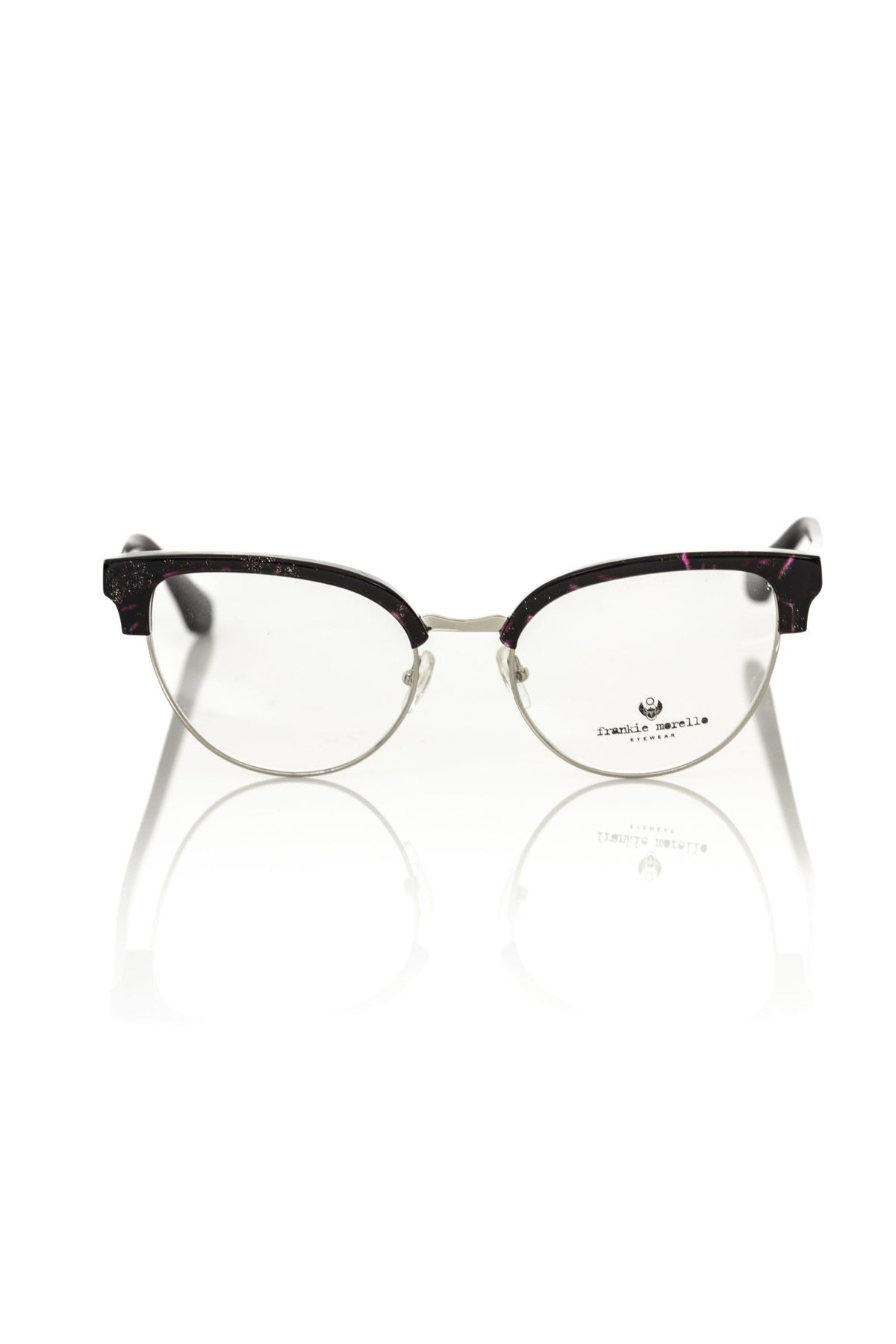Frankie Morello Burgundy Metallic Women Frame