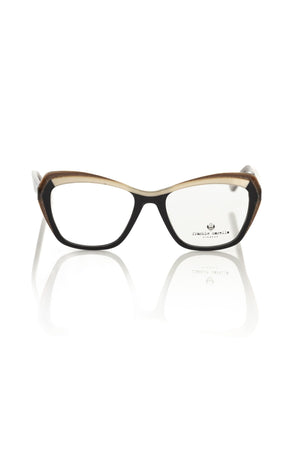 Frankie Morello Black Acetate Women's Eyeglass Frame