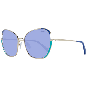 Emilio Pucci Gold Metal Sunglasses