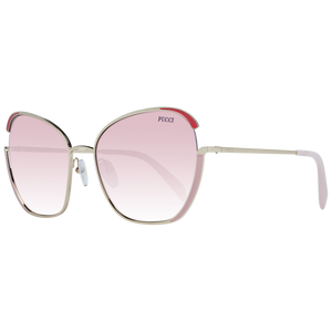 Emilio Pucci Gold Metal Sunglasses