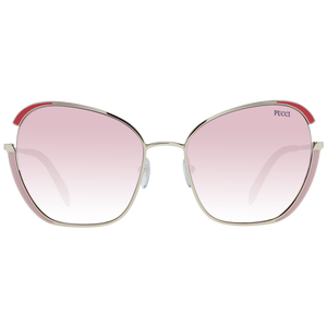 Emilio Pucci Gold Metal Sunglasses
