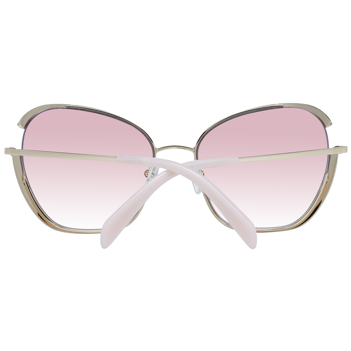 Emilio Pucci Gold Metal Sunglasses