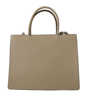 Karl Lagerfeld Sage Green Polyurethane Tote Shoulder Bag