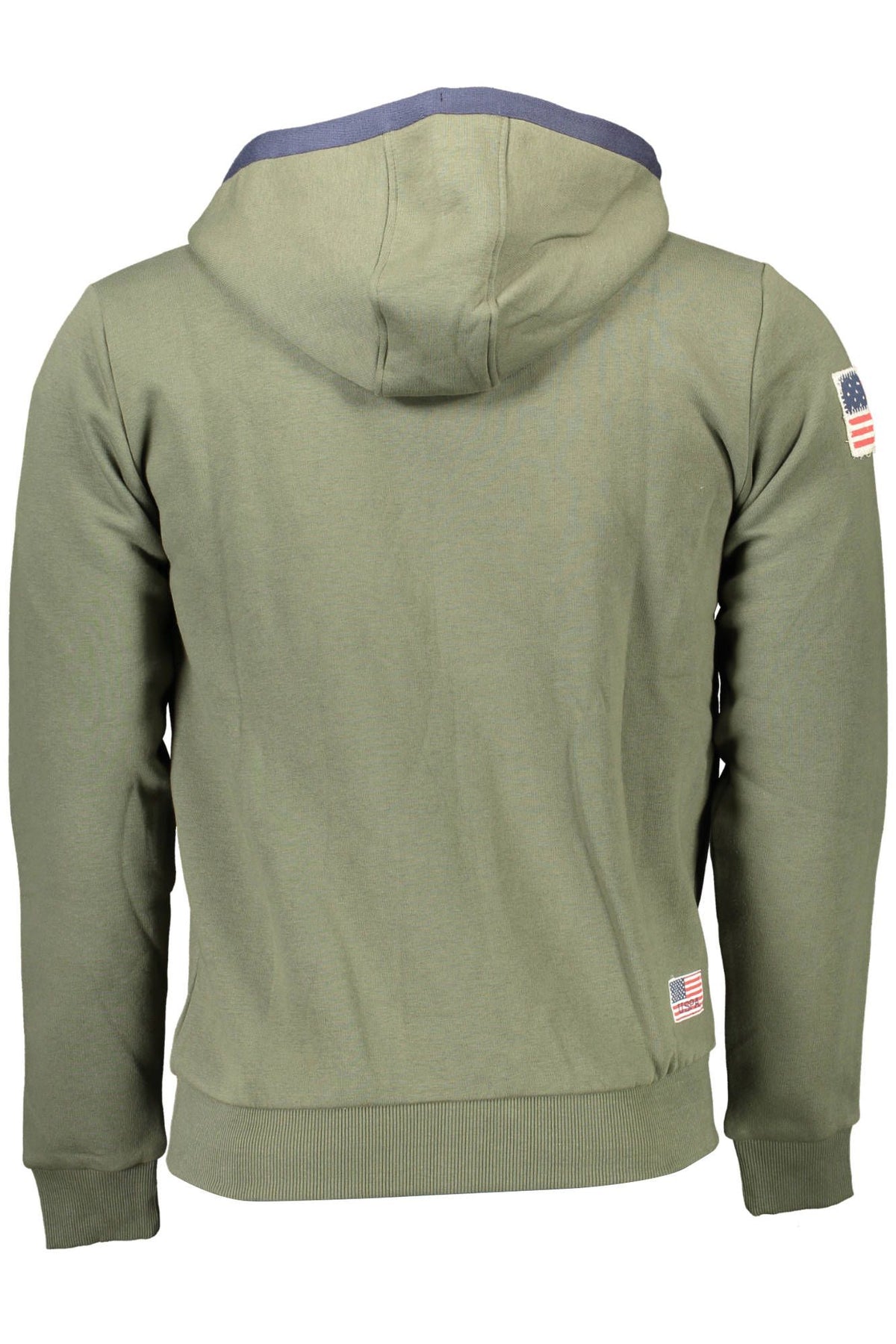 U.S. POLO ASSN. Green Cotton Men Sweater