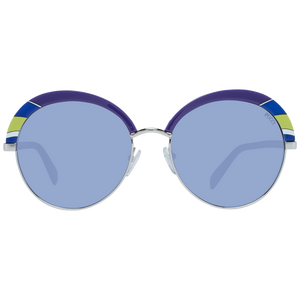 Emilio Pucci Purple Metal & Plastic Sunglasses