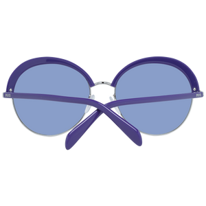 Emilio Pucci Purple Metal & Plastic Sunglasses