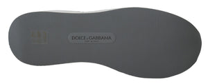 Dolce & Gabbana Multicolor Leather Sport Low Top Sneakers