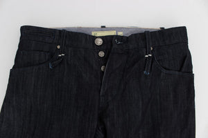 Acht Blue Cotton Regular Straight Fit Jeans