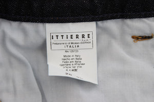 Costume National Blue Cotton Slim Fit Bootcut Jeans