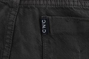 Costume National Green Cotton Blend Slim Fit Jeans