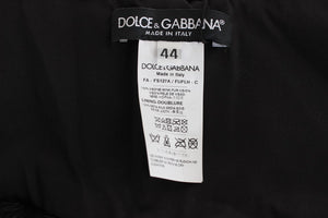 Dolce & Gabbana Black Mink Fur Shoulder Collar Scarf