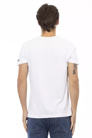 Trussardi Action White Cotton Men's T-Shirt