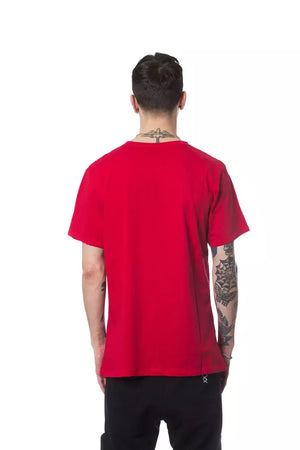 Nicolo Tonetto Red Cotton Men's T-Shirt