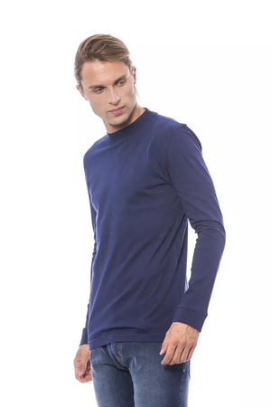Verri Blue Cotton Men's Sweater