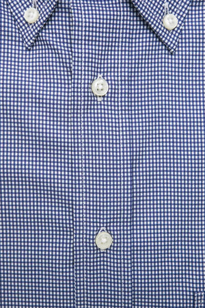 Robert Friedman Blue Cotton Men's Shirt