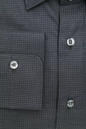Robert Friedman Black Cotton Men's Shirt