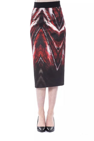 BYBLOS Multicolor Polyester Women Pencil Skirt