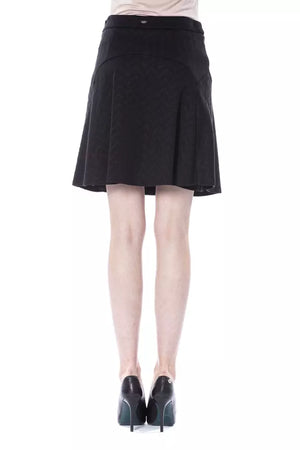 BYBLOS Black Polyester Skirt