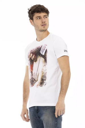 Trussardi Action White Cotton Men's T-Shirt