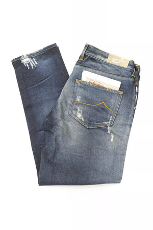 Jacob Cohen Blue Cotton Jeans Denim