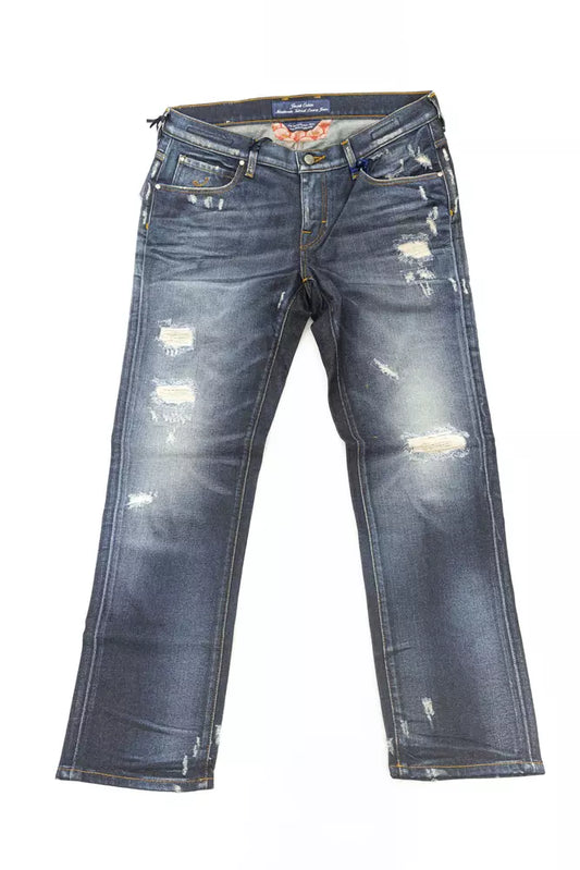 Jacob Cohen Blue Cotton Jeans Denim