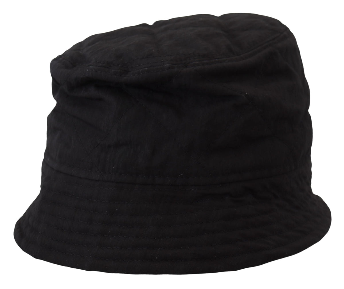 Dolce & Gabbana Black Nylon Women Bucket Cap Hat