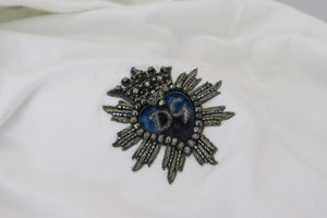 Dolce & Gabbana White Cotton Hooded Sweatshirt Logo Sweater