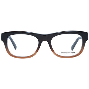 Ermenegildo Zegna Brown Plastic Glasses (Frames)