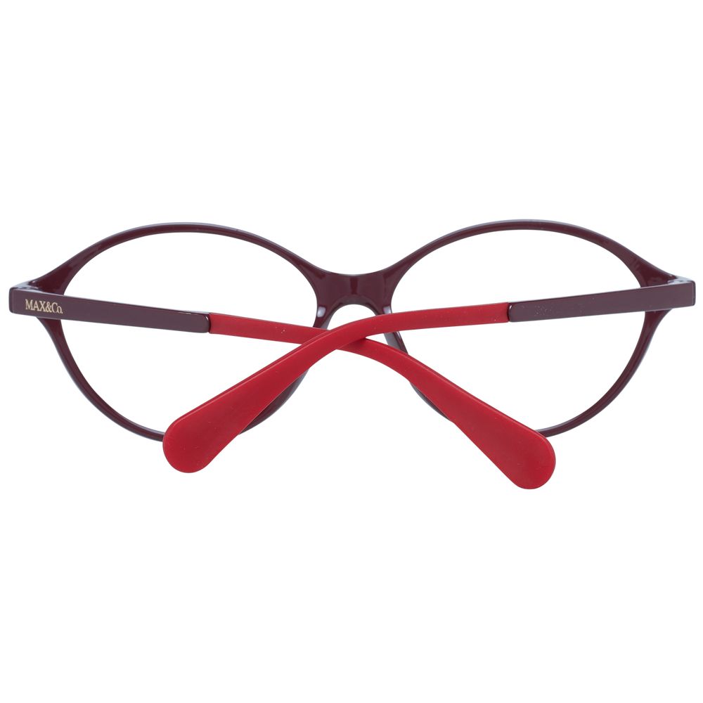 Max & Co Burgundy Plastic Glasses (Frames)