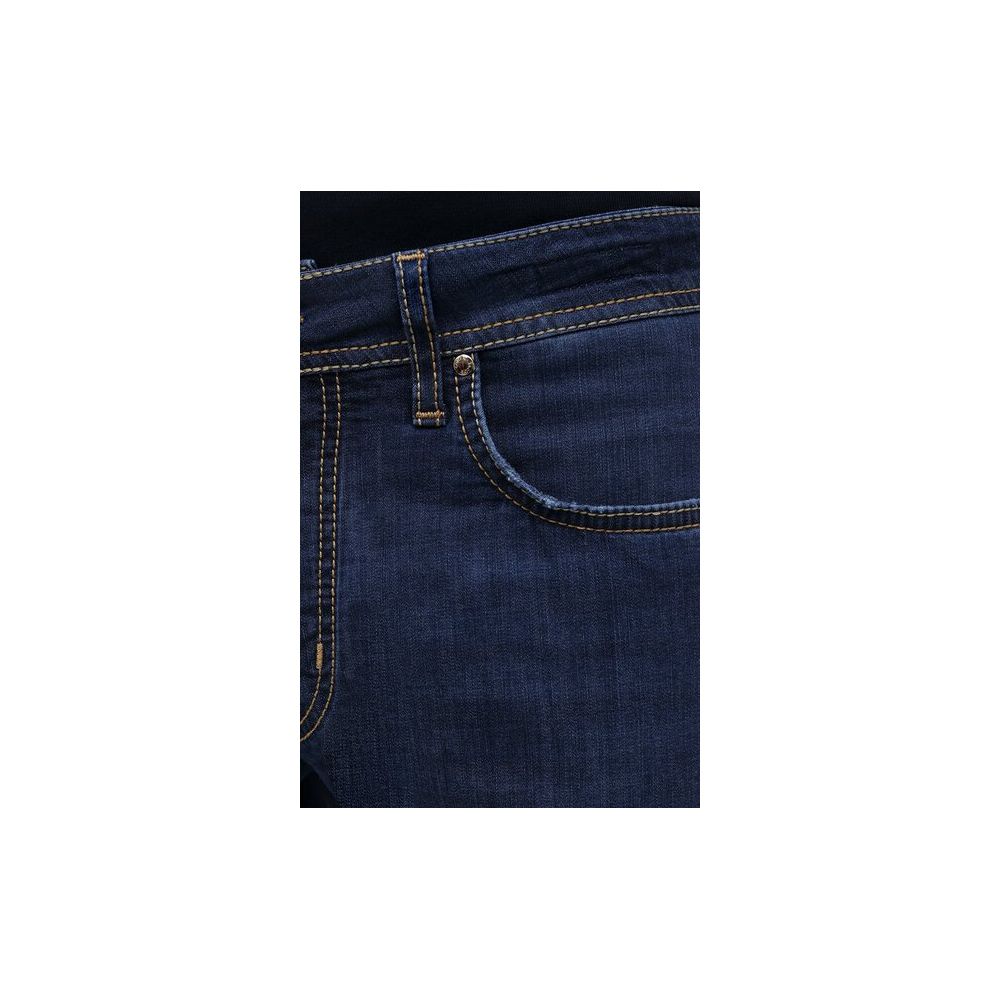 Jacob Cohen Blue Cotton Jeans & Pants