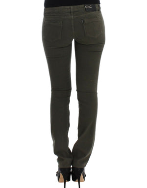 Costume National Green slim leg jeans