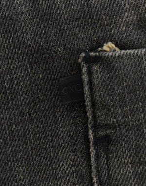 Costume National Gray distressed jeans