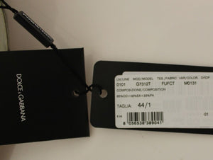 Dolce & Gabbana Beige Cotton Dress Vest Blazer Jacket