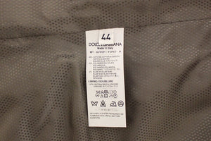 Dolce & Gabbana Beige Cotton Dress Vest Blazer Jacket