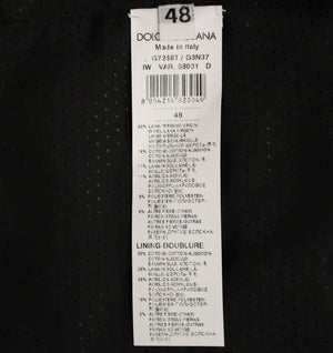 Dolce & Gabbana Gray Wool Blend Vest Gilet Weste