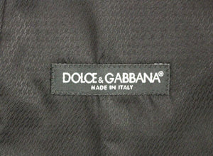 Dolce & Gabbana Gray Wool Formal Dress Vest Gilet Weste