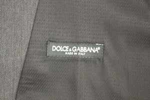 Dolce & Gabbana Gray Wool Formal Dress Vest Gilet Weste