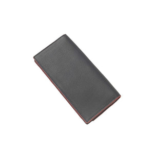 Cerruti 1881 Blue Calfskin Men Wallet