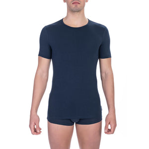 Bikkembergs Blue Cotton Men's T-Shirt