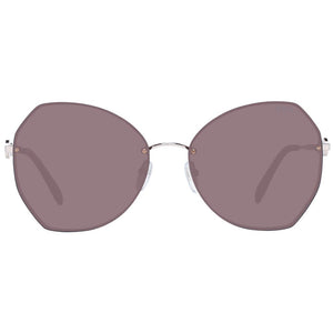 Emilio Pucci Rose Gold Metal Sunglasses