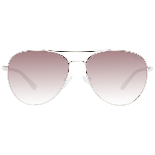 Guess Silver Metal Sunglasses