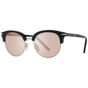Serengeti Black Acetate & Metal Sunglasses
