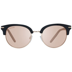 Serengeti Black Acetate & Metal Sunglasses