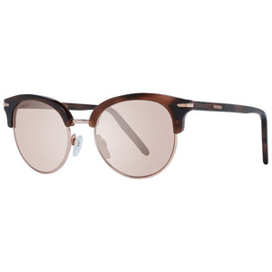 Serengeti Brown Acetate & Metal Sunglasses