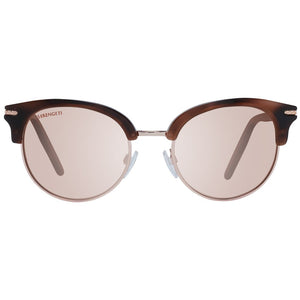 Serengeti Brown Acetate & Metal Sunglasses