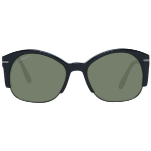 Serengeti Black Acetate & Metal Sunglasses