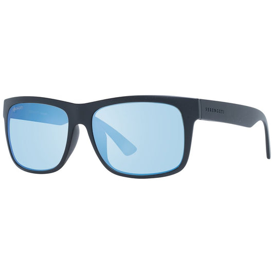 Serengeti Black Plastic Sunglasses